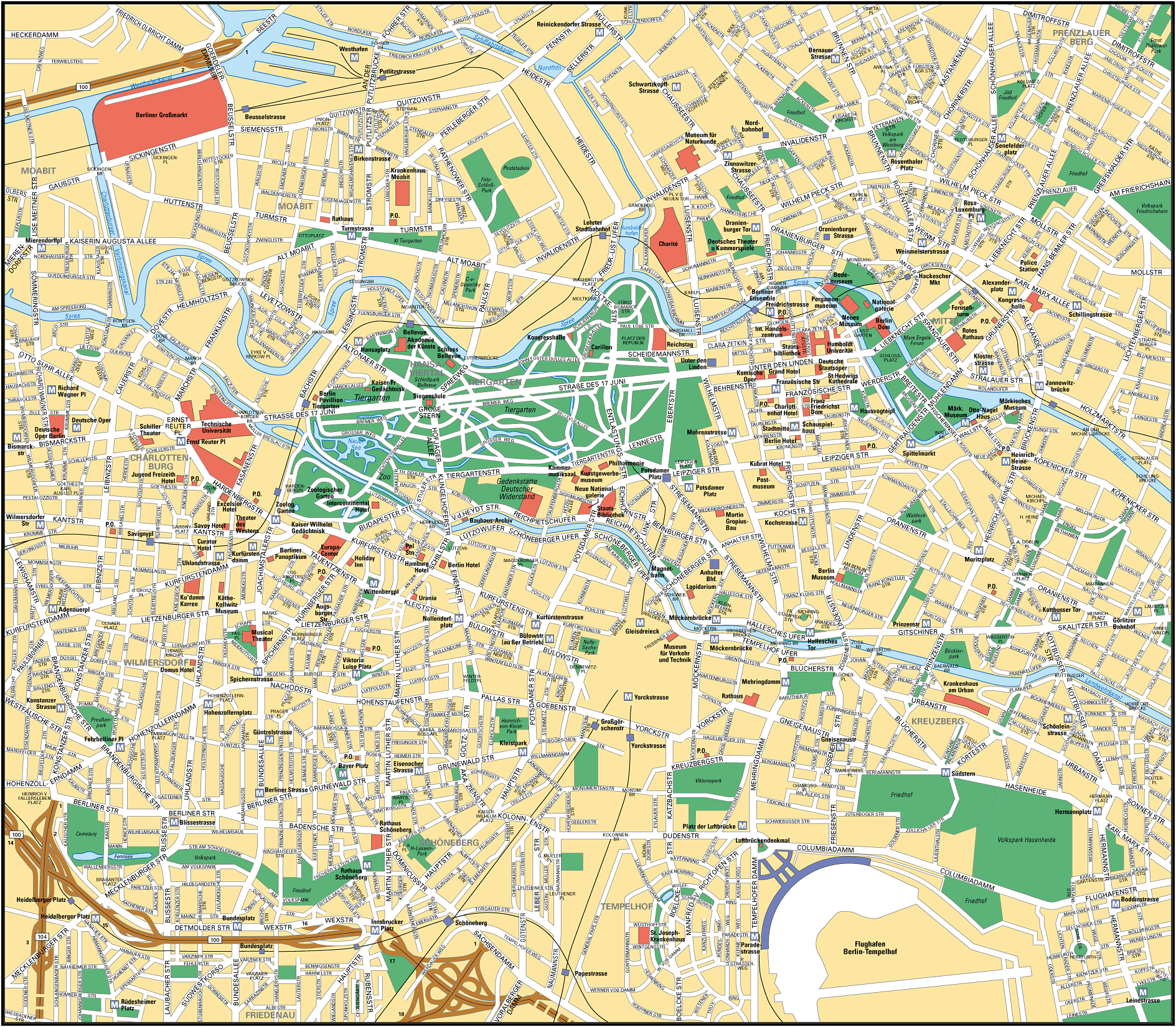 ベルリン地図