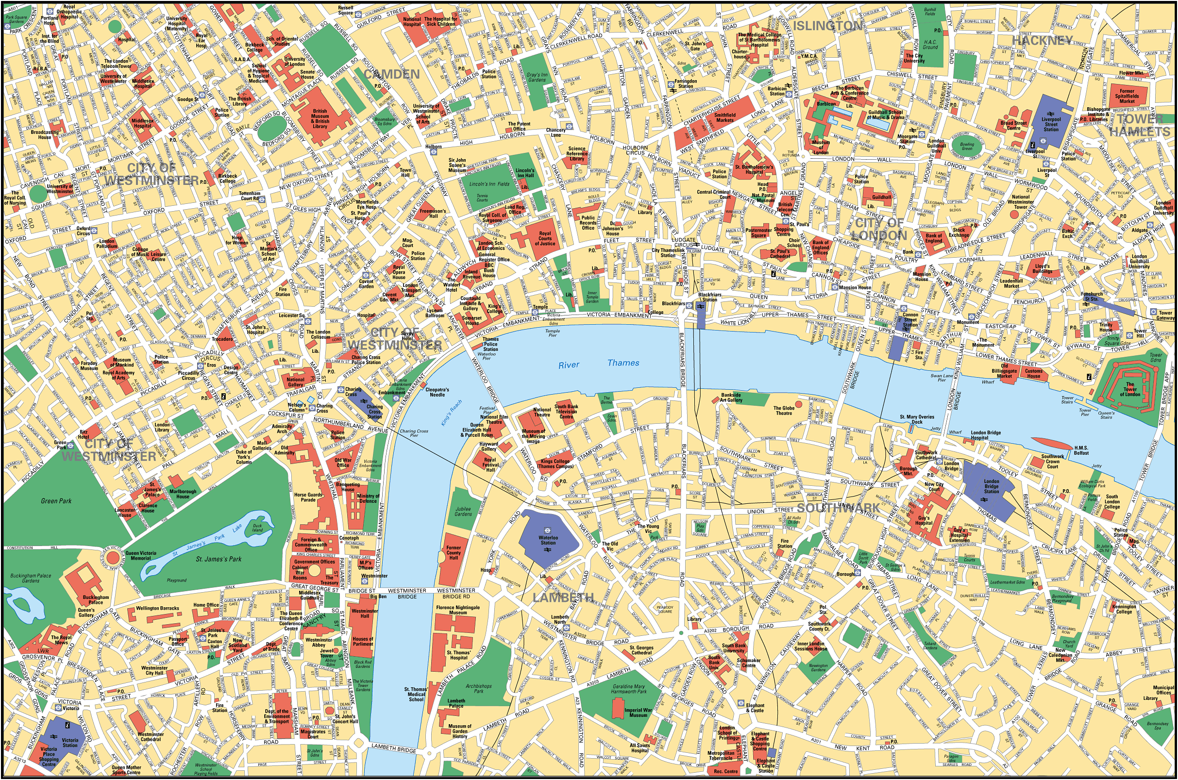 Stadtplan London